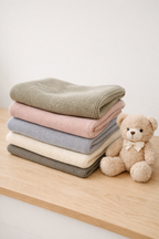 Babydeken - Bamboo Babydeken Grijs - 75×100 cm