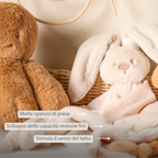 Knuffeldoekje - Lapidou Baby Comforter - 65 x 40 cm - Doudou Rabbit - Sand