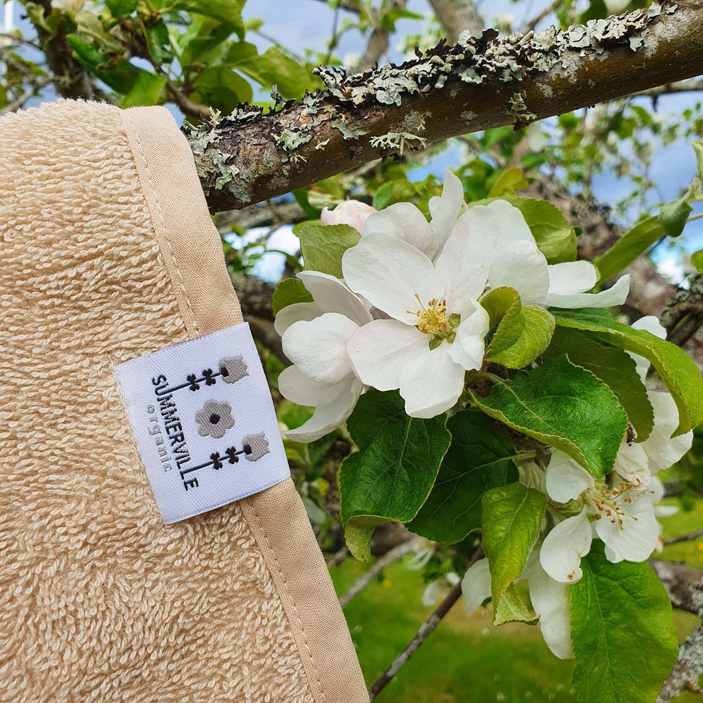 Babyhanddoek Konijnenoren Zandkleur