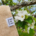 Babyhanddoek Konijnenoren Zandkleur