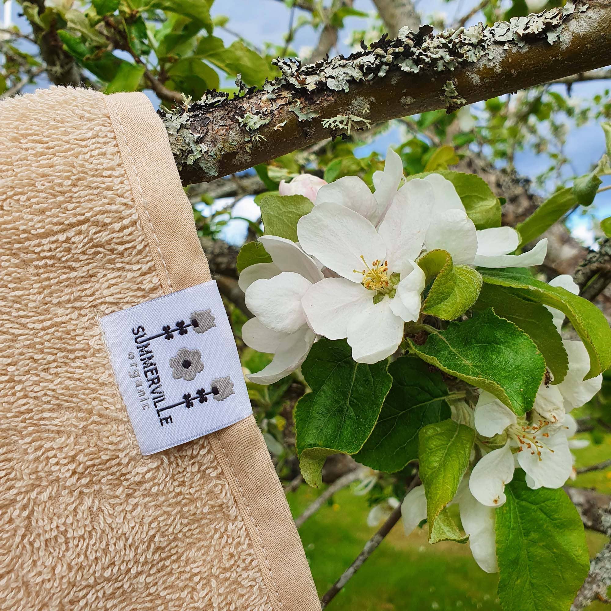 Babyhanddoek Konijnenoren Zandkleur