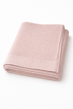 Babydeken - Bamboo Babydeken Poederroze - 75×100 cm