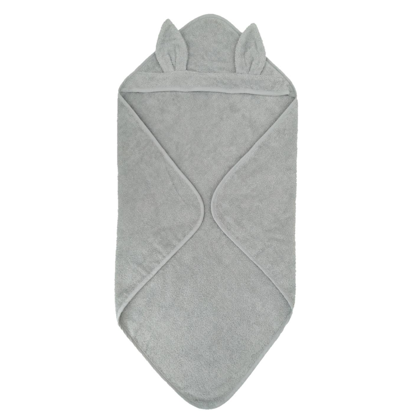 Babyhanddoek Konijnenoren Zilvergrijs
