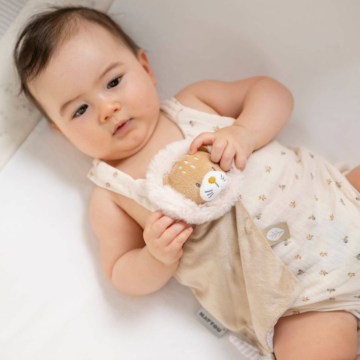Knuffeldoekje - Small Comforter Doudou Lion - Beige