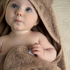 Babyhanddoek Konijn Warm Taupe