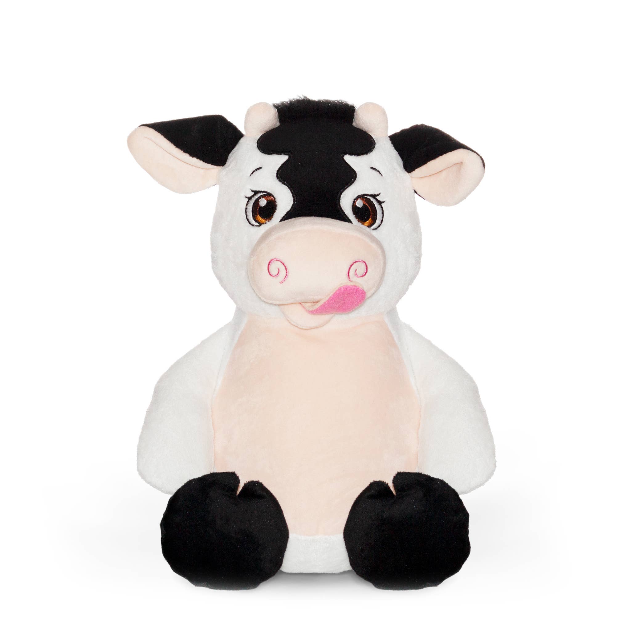 Babykalf met uitneembare knuffelvulling - 43cm
