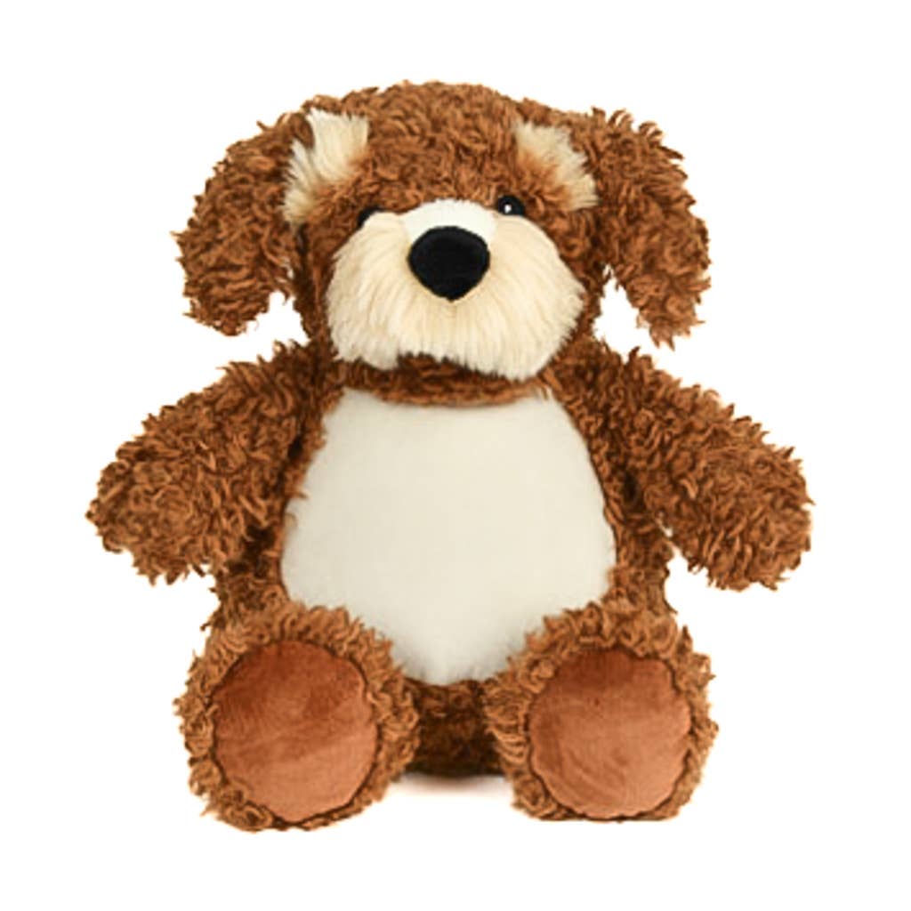 Knuffelhond met uitneembare vulling - 43cm